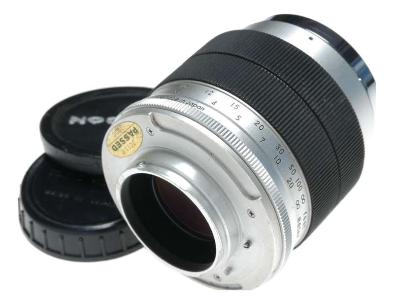Topcon 1:2.8 f=10cm RE. Auto-Topcor Telephoto Exakta Camera Lens