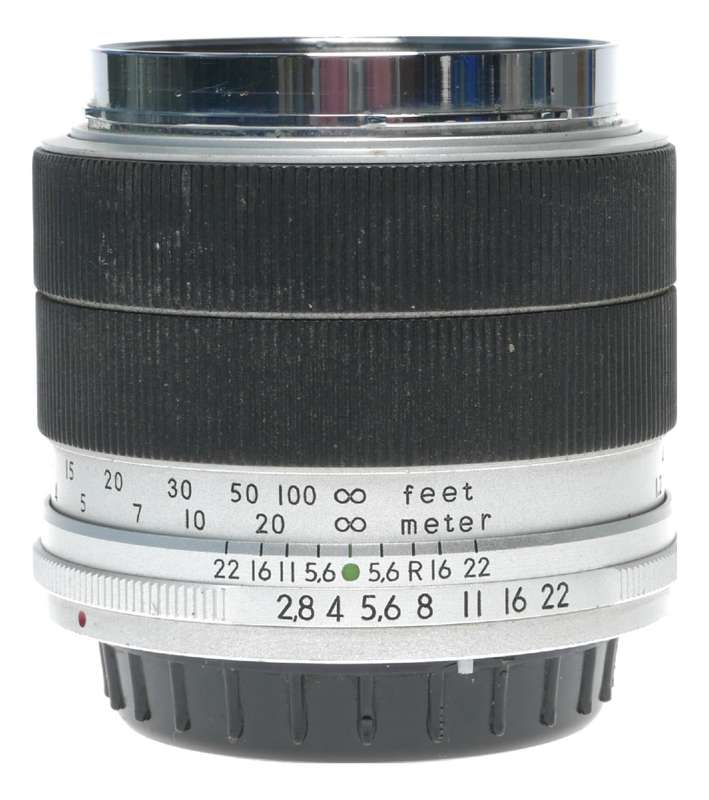 Topcon 1:2.8 f=10cm RE. Auto-Topcor Telephoto Exakta Camera Lens