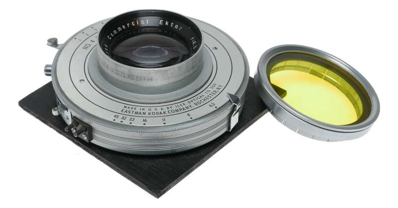 Kodak Commercial Ektar f:6.3 10 Inch Camera Lens 5x7 8x10 Large Format