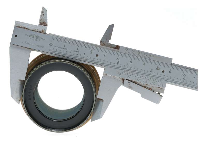 Ross London 10 Inch Compound Homocentric 1:6.8 Camera Brass Lens