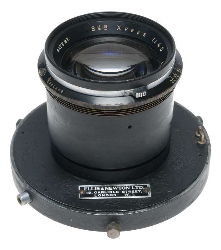 Ross London 8 1/2 Inch Xpres 1:4.5 Camera Tessar Type Lens Rare