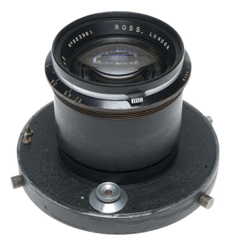 Ross London 8 1/2 Inch Xpres 1:4.5 Camera Tessar Type Lens Rare