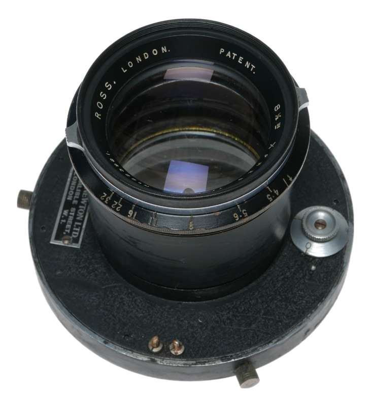 Ross London 8 1/2 Inch Xpres 1:4.5 Camera Tessar Type Lens Rare