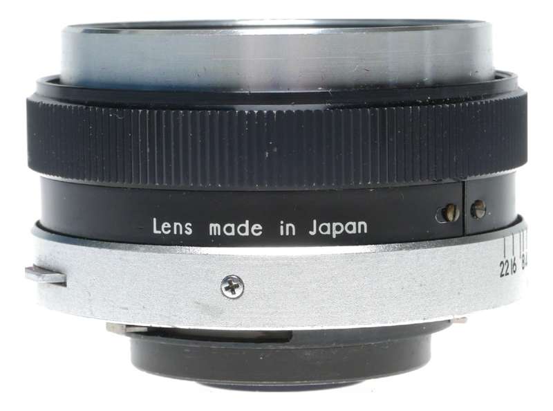 Topcon UV Topcor 1:2 f=53mm Uni Mount SLR Camera Lens