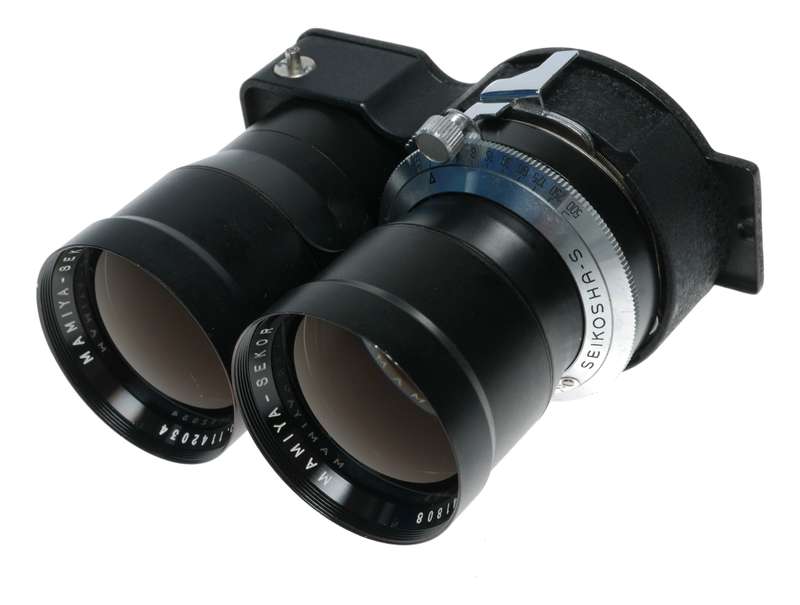 Mamiya-Sekor 1:4.8 f=18cm C-Series TLR Camera Lens Seikosha-S