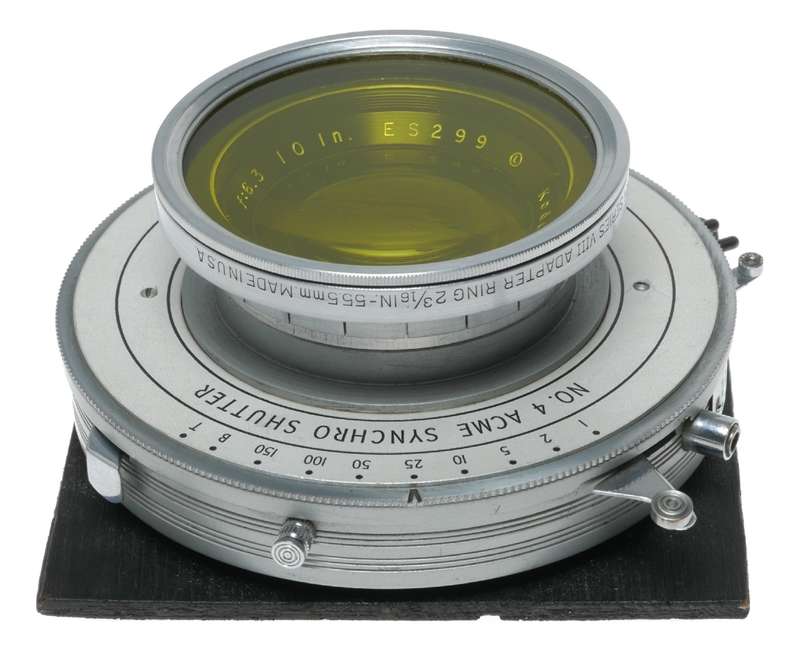 Kodak Commercial Ektar f:6.3 10 Inch Camera Lens 5x7 8x10 Large Format