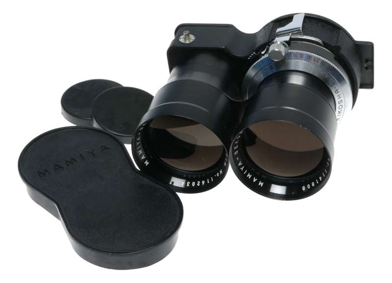 Mamiya-Sekor 1:4.8 f=18cm C-Series TLR Camera Lens Seikosha-S