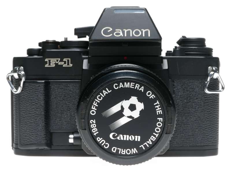 Canon F-1 Program SLR 35mm Film Camera FD 50mm 1:1.8
