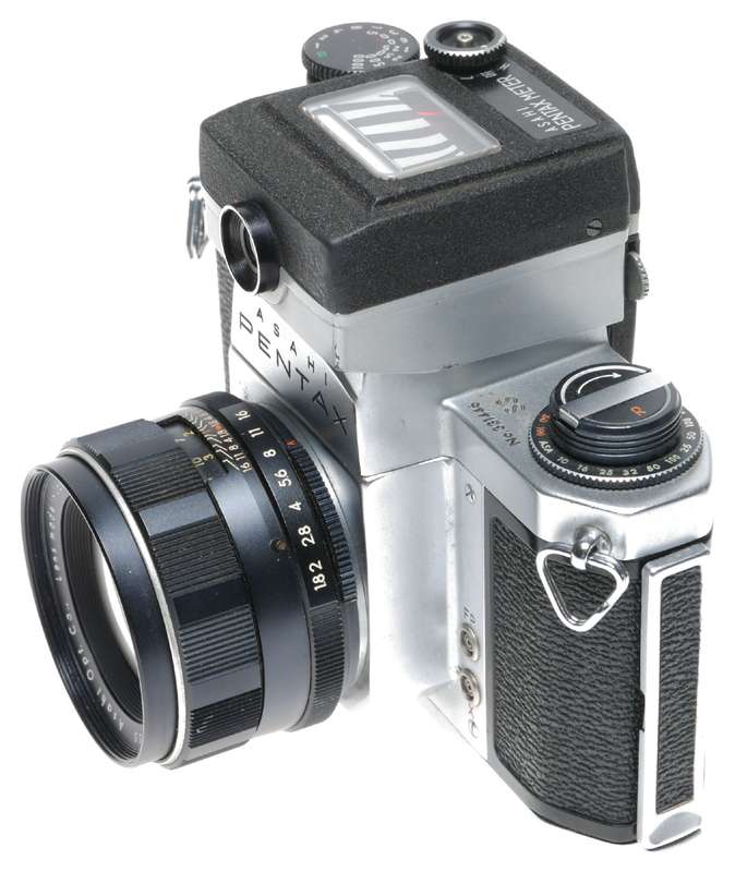 Asahi Pentax S3 SLR Film Camera Version 2 Light meter 1:1.8/55 Lens