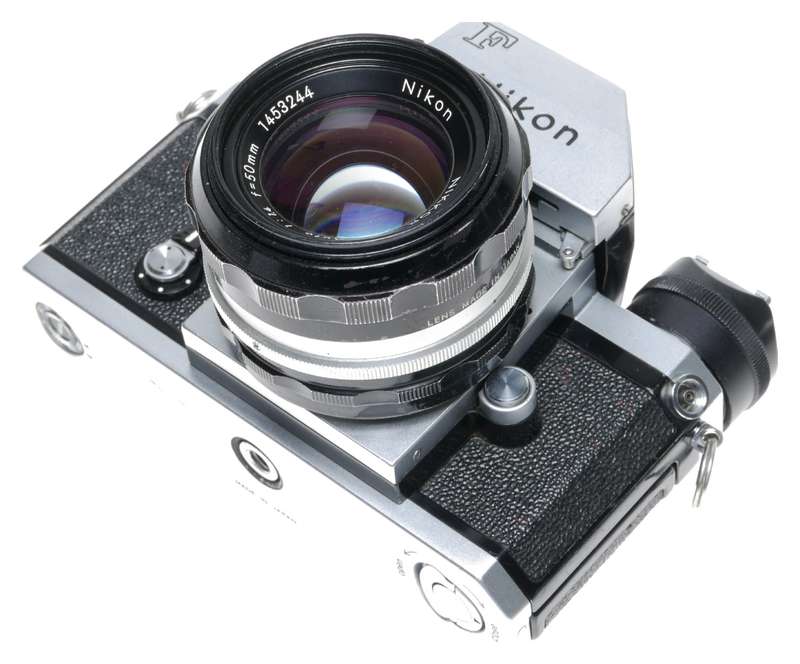 Nikon F Photomic FTN 35mm SLR Camera Nikkor S.C Auto 1:1.4 50mm
