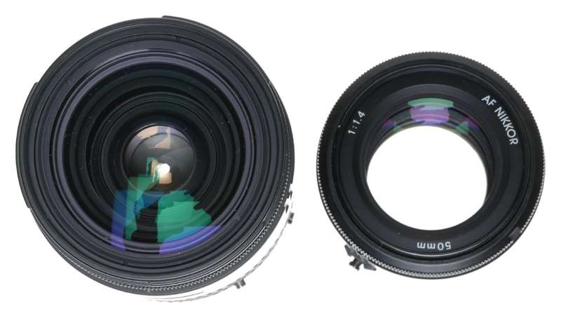 Nikon F-401 AF Quartz Date Film SLR Camera 1.4/50mm 3.5-4.5/28-85mm Zoom Lens