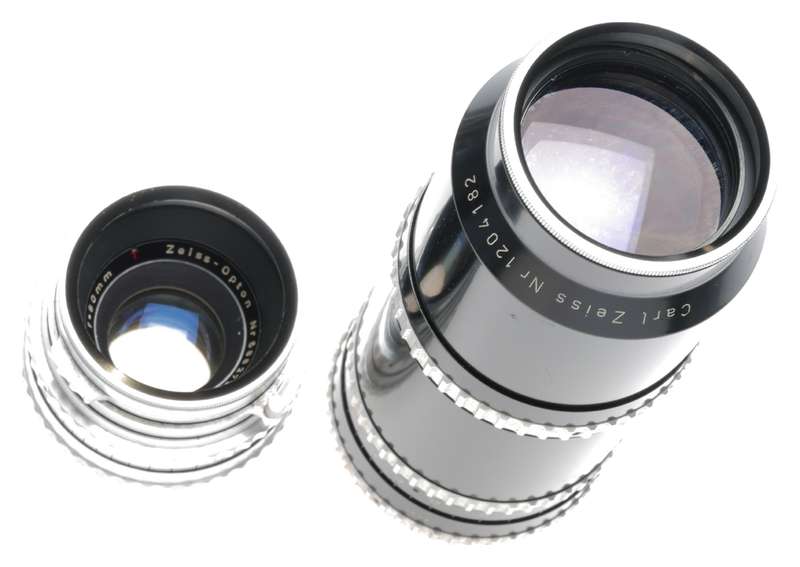 Hasselblad 1600F Camera Zeiss Opton Tessar 2.8/80mm Sonnar 5.6/250mm Lens