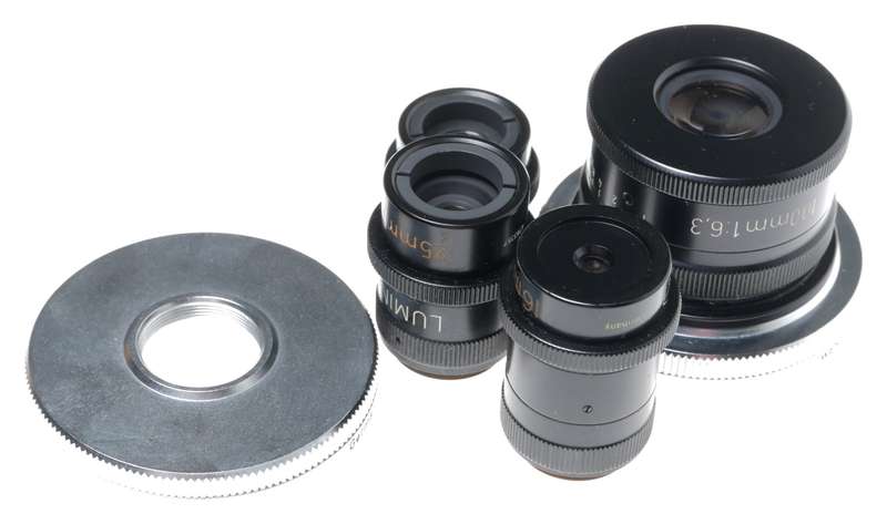 Zeiss Luminar C-Mount Contarex Macro Close-Up Lenses 16 25 40 100mm