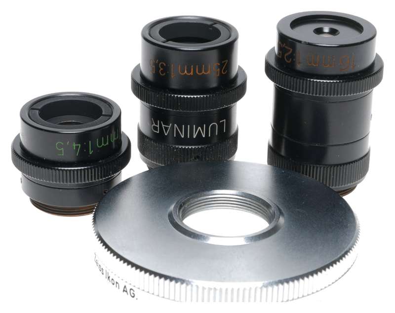 Zeiss Luminar C-Mount Contarex Macro Close-Up Lenses 16 25 40 100mm