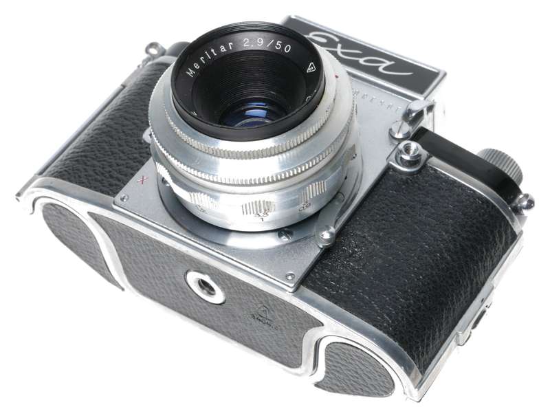 Ihagee EXA Version 6 SLR 35mm Film Camera Meritar 2.9/50
