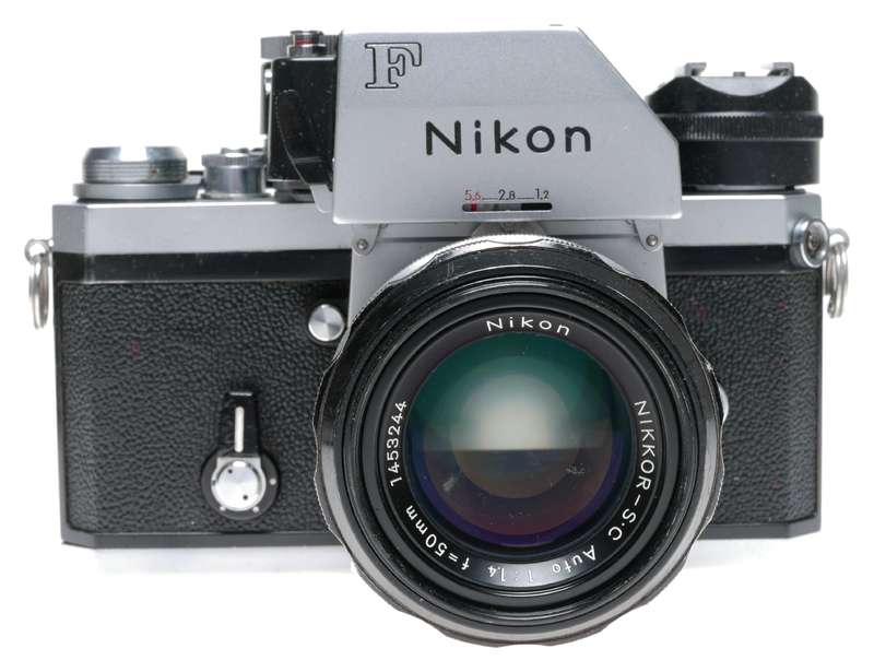 Nikon F Photomic FTN 35mm SLR Camera Nikkor S.C Auto 1:1.4 50mm