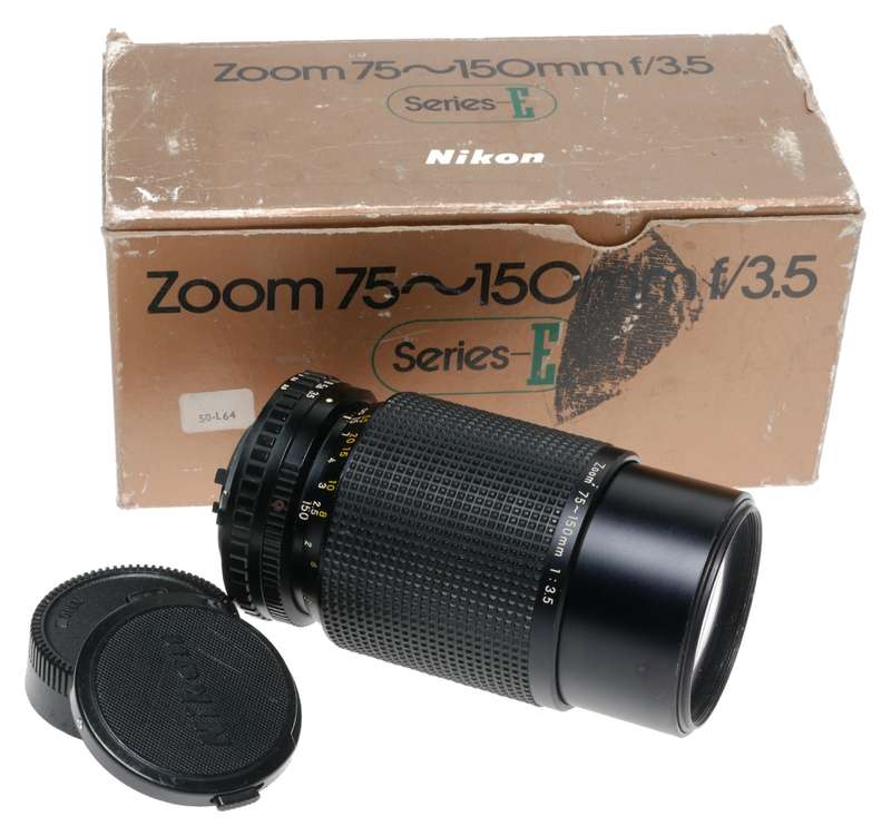 Nikon SLR Camera Lens Series E Zoom 75-150mm 1:3.5