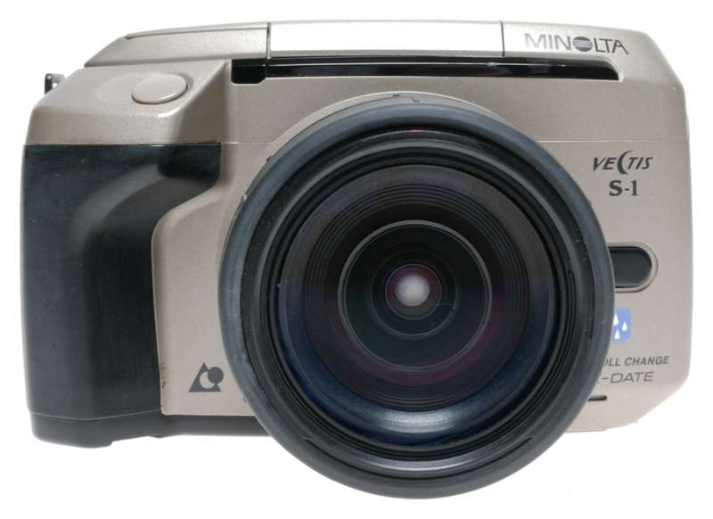 Minolta Vectis S-1 Camera 22-80mm Lens 80-240mm Apo