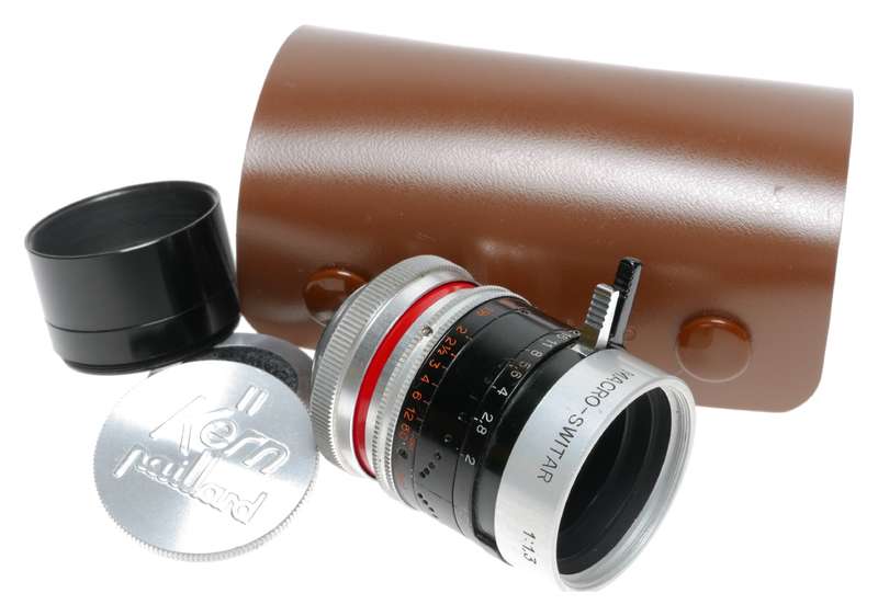 Kern Paillard Macro Switar 1:1.3/12.5mm Bolex H8 RX Reflex