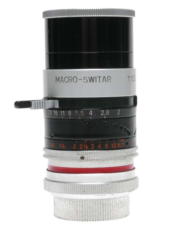 Kern Paillard Macro Switar 1:1.3/12.5mm Bolex H8 RX Reflex