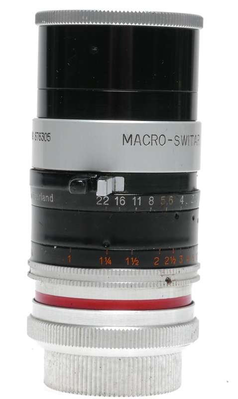 Kern Paillard Macro Switar 1:1.3/12.5mm Bolex H8 RX Reflex