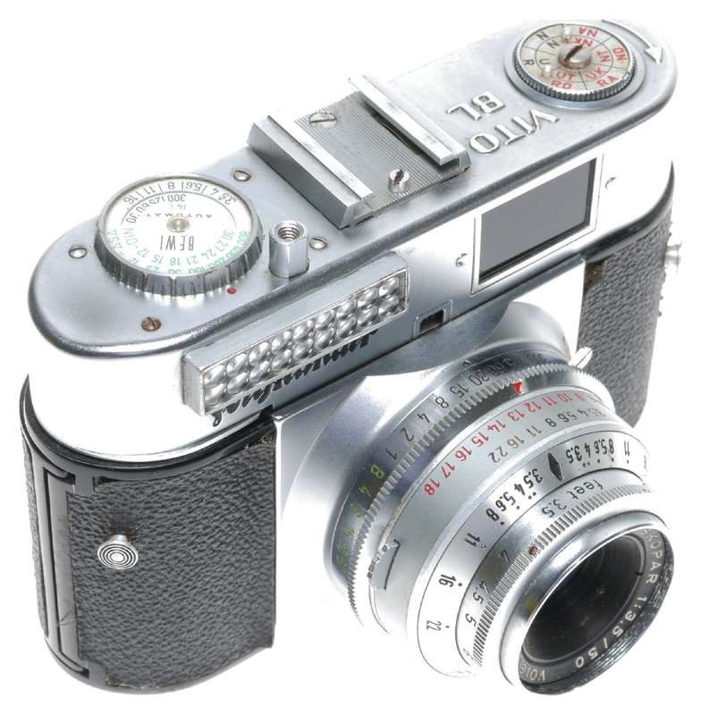 Voigtlander Vito BL 35mm Film Camera Color-Skopar 1:3.5/50