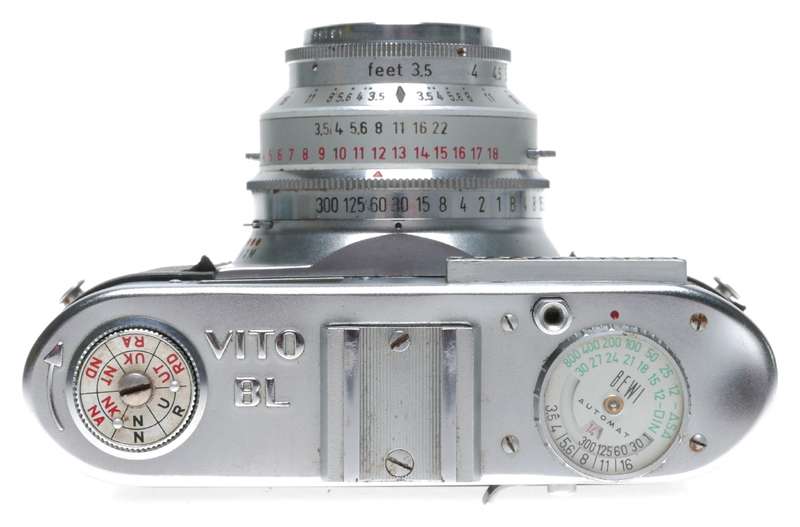 Voigtlander Vito BL 35mm Film Camera Color-Skopar 1:3.5/50