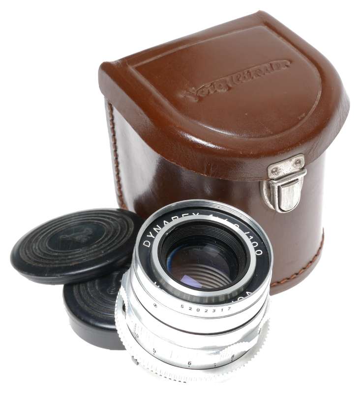 Voigtlander Dynarex 1:4.8/100 Camera Lens Bessamatic Ultramatic