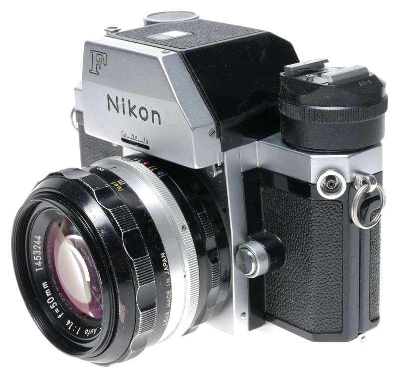 Nikon F Photomic FTN 35mm SLR Camera Nikkor S.C Auto 1:1.4 50mm