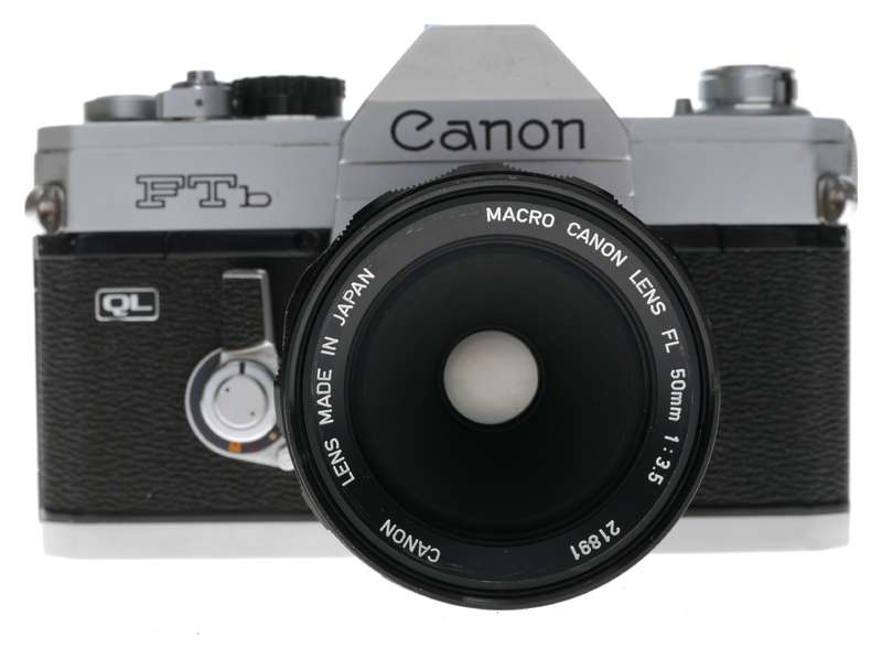 Canon FTb QL SLR Film Camera Macro FL 50mm 1:3.5