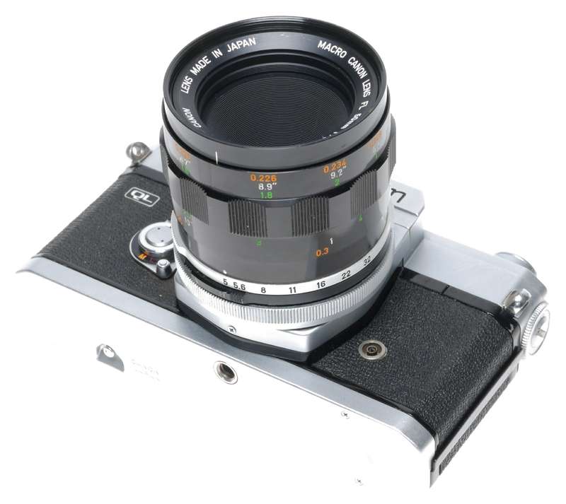 Canon FTb QL SLR Film Camera Macro FL 50mm 1:3.5