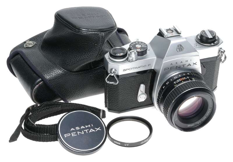 Asahi Pentax SP-F Spotmatic F SLR Camera SMC Takumar 1:1.8/55
