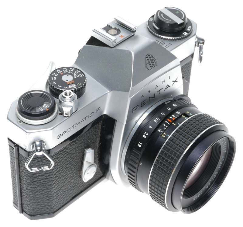 Asahi Pentax SP-F Spotmatic F SLR Camera SMC Takumar 1:1.8/55