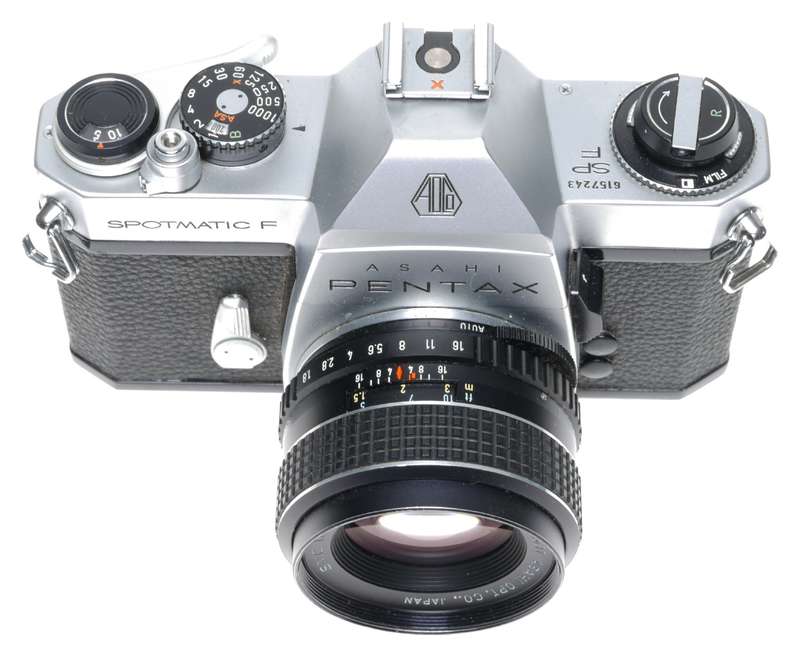 Asahi Pentax SP-F Spotmatic F SLR Camera SMC Takumar 1:1.8/55