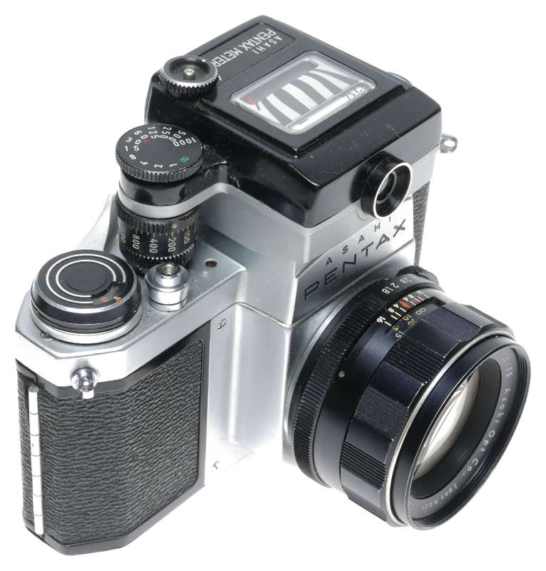 Asahi Pentax SV Meter Super-Takumar 1.8/55