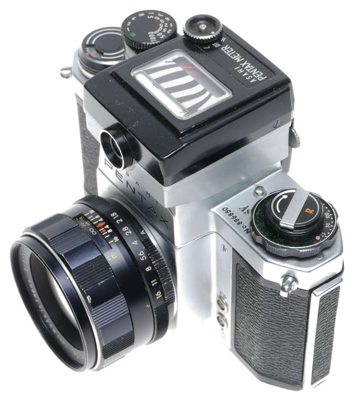 Asahi Pentax SV Meter Super-Takumar 1.8/55