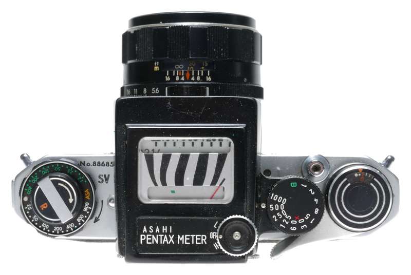 Asahi Pentax SV Meter Super-Takumar 1.8/55