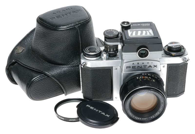Asahi Pentax SV Meter Super-Takumar 1.8/55