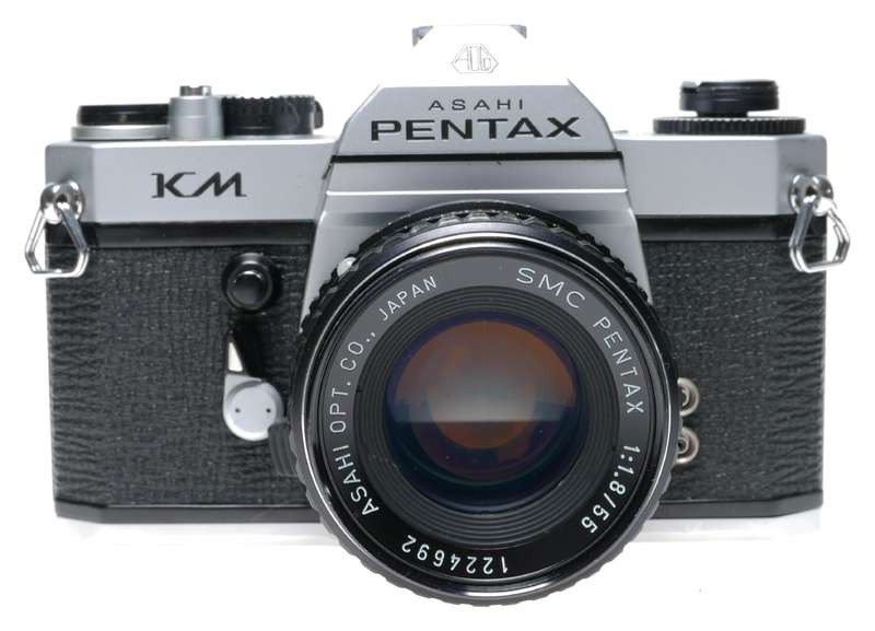 Asahi Pentax KM SLR Film Camera SMC 1:1.8/55 Lens