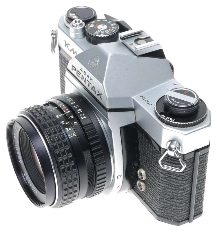 Asahi Pentax KM SLR Film Camera SMC 1:1.8/55 Lens