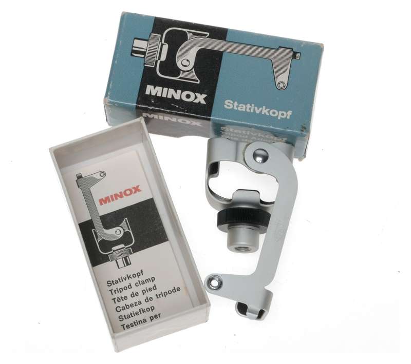 Minox Stativkopf Tripod Clamp Subminiature Film Photography