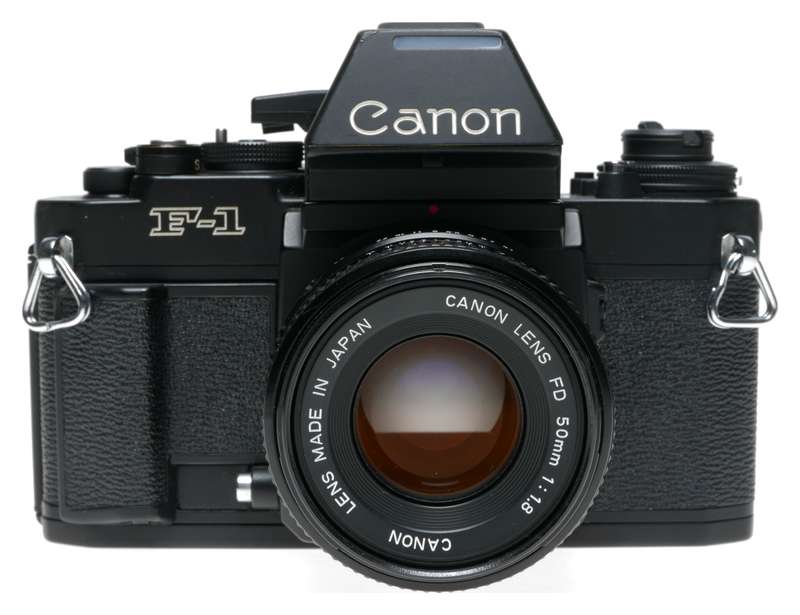 Canon F-1 Program SLR 35mm Film Camera FD 50mm 1:1.8