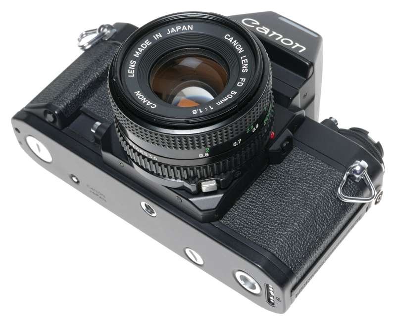 Canon F-1 Program SLR 35mm Film Camera FD 50mm 1:1.8