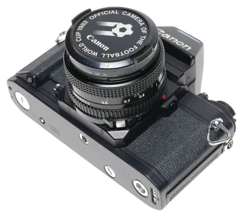 Canon F-1 Program SLR 35mm Film Camera FD 50mm 1:1.8