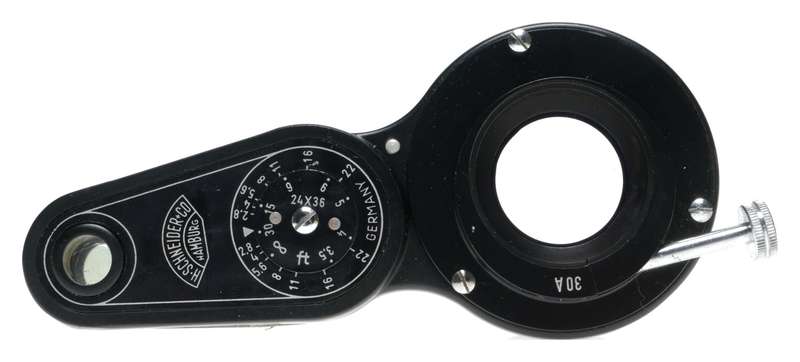 Focorect-S Rangefinder for Variable Focus Close-Up Lens Schneider