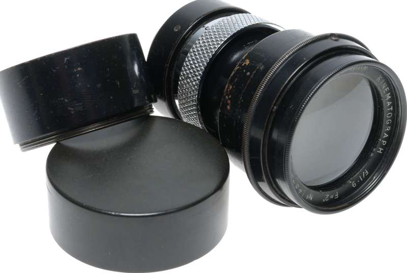 Dallmeyer Kinematograph C-Mount Camera Lens F/1.9 F=2 Inch perfect glass
