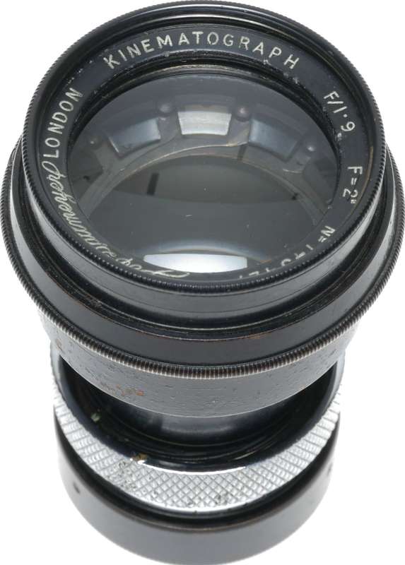 Dallmeyer Kinematograph C-Mount Camera Lens F/1.9 F=2 Inch perfect glass