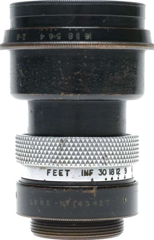 Dallmeyer Kinematograph C-Mount Camera Lens F/1.9 F=2 Inch perfect glass