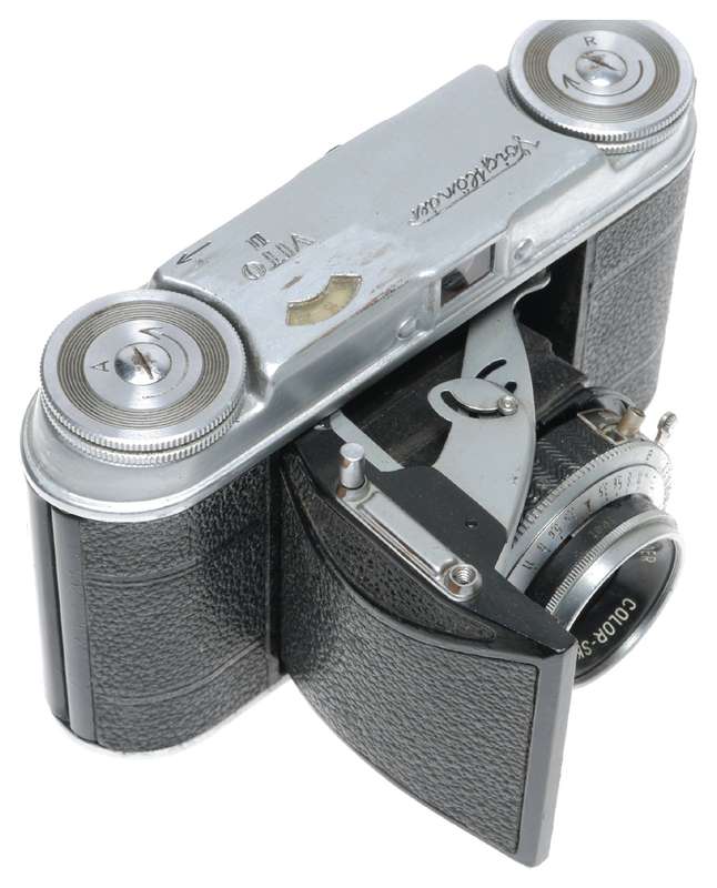Voigtlander Vito II Folding Camera Compur Rapid Color Skopar 3.5/50