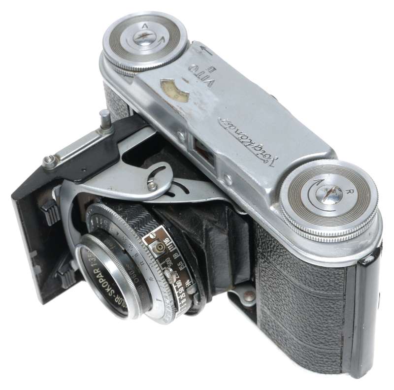 Voigtlander Vito II Folding Camera Compur Rapid Color Skopar 3.5/50